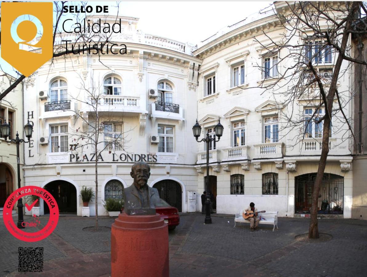 Hotel Plaza Londres 77 Santiago Exterior foto